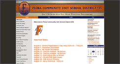 Desktop Screenshot of floraschools.com